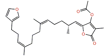 (7Z,13Z,18R,20Z)-Felixinin acetate